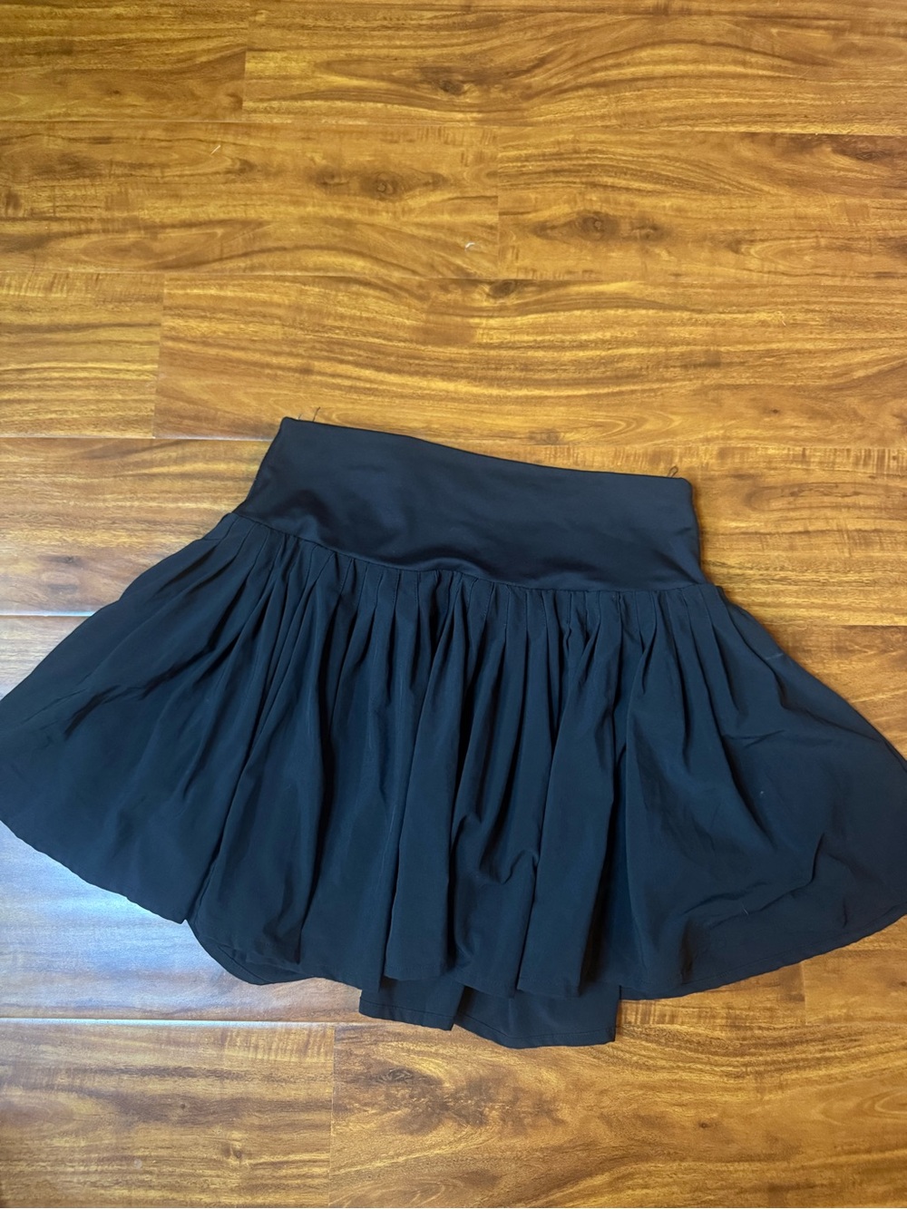 All in Motion Black Flared Circle Skirt